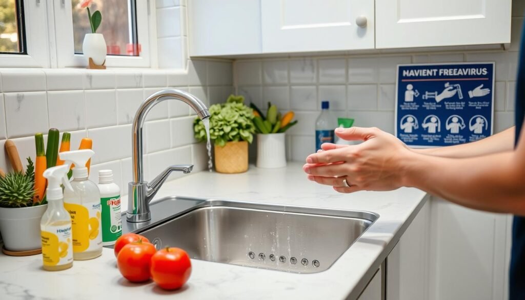 prevenção de infecção por norovírus