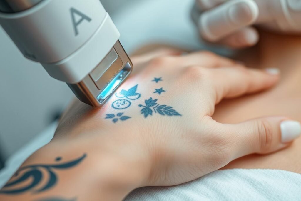 remoção de tatuagens